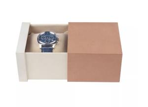 China ISO Wrist Watch Packaging Box Gift Wrap Watch Box With Drawer wholesale