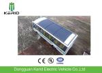 PV Solar Powered Electric Car Deployed 350 KW Flexible Solar Panel ECO Friendly