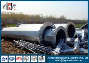 China Shockproof Steel Tubular Power Transmission Poles Low Voltage wholesale