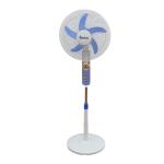 Plastic 16 Inch Rechargeable Stand Fan USB Mobile Phone Charging Fan With LED