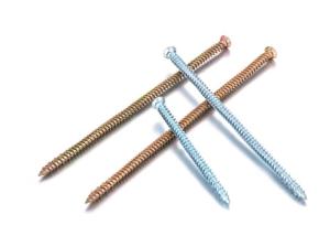 China Hot Galvanized 4.8mm Self Tapping Metal Screws Anti Corrosion wholesale