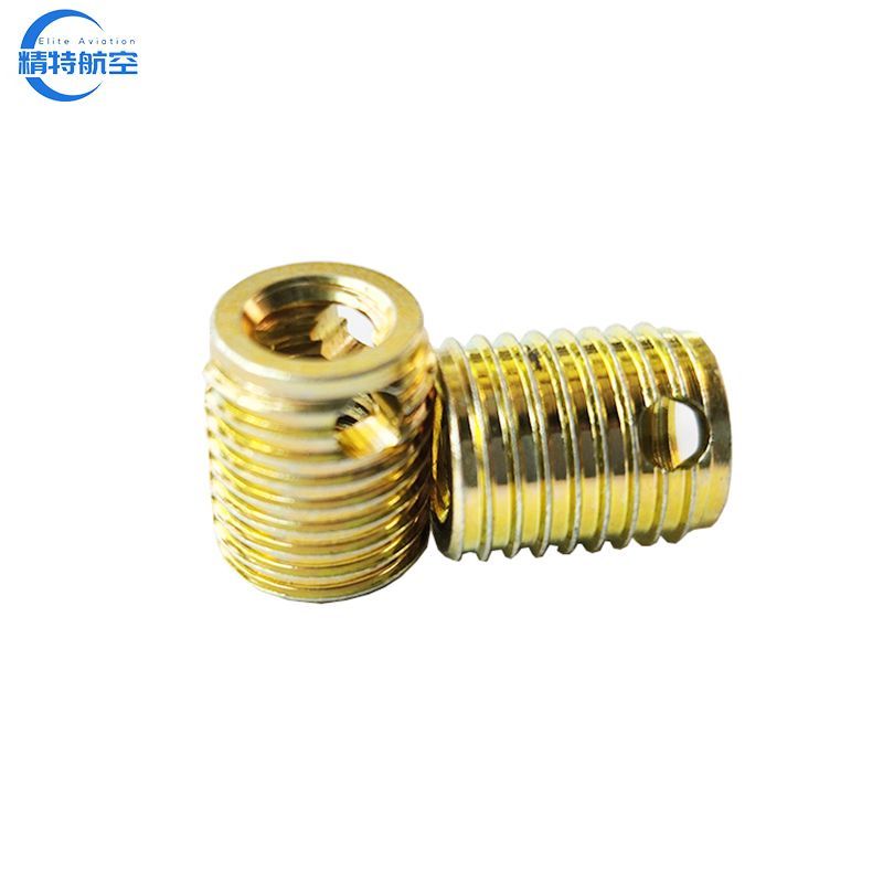 Brass Insert Stainless Steel SS304 Self-Tapping Threaded Inserts Wire Thread Insert
