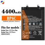 RECHARGABLE BP4C 3.87V 4400mAh Lithium Polymer Battery For Xiaomi Redmi Note 11T