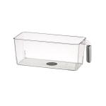 Refrigerator And Pantry Clear Storage Bins With Handles 30.5x12.5x11.5CM