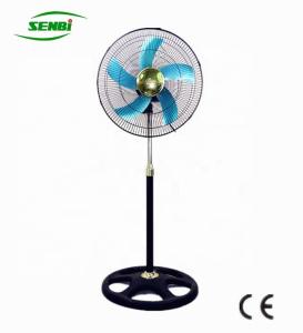 China Electric AC Stand Fan 3 Speed , 18 Inch Stand Fan With 5 Aluminum Blade wholesale