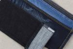 Indigo Blue Crosshatch Denim Fabric Slub Full Stretch 10.3 Once Jeans Materials