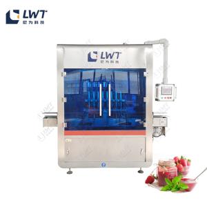 China Automatic Bottled Strawberry Jam Filling Machine Twelve Head 380V wholesale