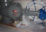 API 24 Inch 600LB Cast Steel Gate Valve Flange Type Stellite Facing Gear