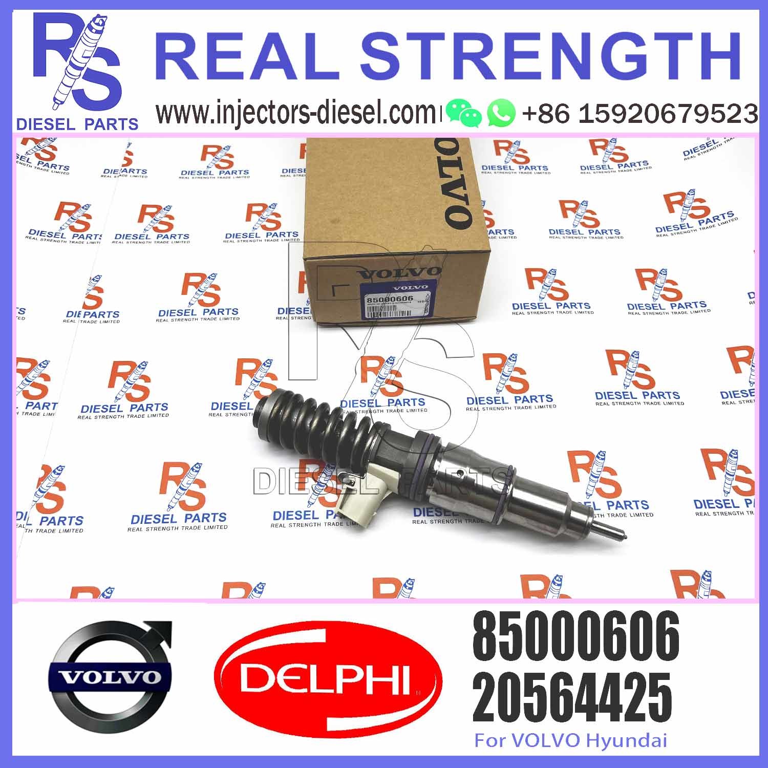 、Diesel Fuel Injector 20564425 BEBE4D10001 BEBE4D29001 BEBE4D40001 85000606 for V-O-L-V D12 3989 EURO 4
