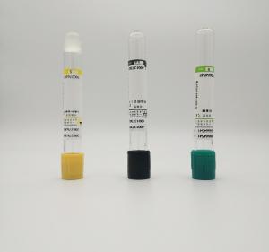 China Yellow PET Disposable Separation Gel Coagulation Profile Tube CE ISO Certificated on sale