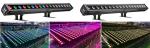 1- DMX512 Control Aluminum Alloy IP65 3W 18pcs Outdoor Wall Mounted Colorful