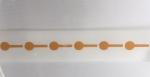 Die Cut Polyimide Brown Adhesive Tape 0.08mm Thickness Heat Resistant
