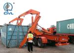 NEW Q345 Material Side Lifter 3 Axles Semi Trailer Truck Lift / Carry 20ft 40ft