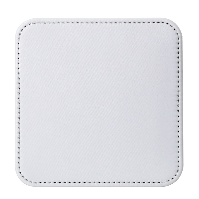 Printable Sublimation Blank Leather Coaster For Sublimation Heat Transfer Printing