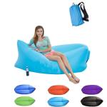 240 X 70cm Outdoor Portable Lazy Inflatable Sleeping Camping Sleeping Bag Air