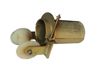 China Bell Mounth Type Underground Cable Tools Cable Laying With Nylon Roller wholesale