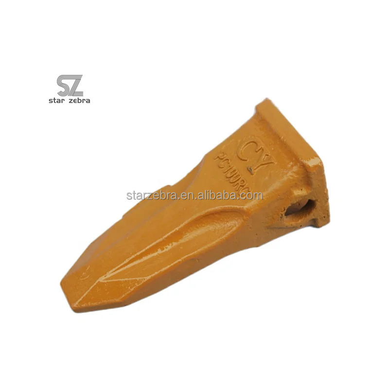 PC100 Excavator Alloy steel precision cast bucket teeth 20X-70-14160 teeth adaptor