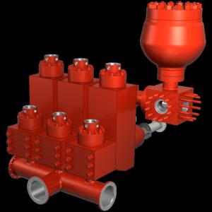 China SOUTHWEST 8482-25ALEW FLUID END FOR LEWCO W-2215, WH1612 MUD PUMP, W2214 mud pump,WH1312 mud pump fluid end liner wholesale