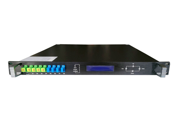 WDM EDFA Optical Amplifier 4 Port EDFA for Connecting OLT Convenient management and high cost performance