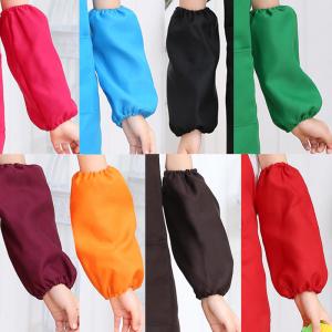 China Factory Direct Polyester And Cotton Leisure Kitchen Oversleeve Arm Sleeves Covers, Oilproof Sleeves Protector wholesale