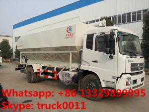 China farm-oriented chicken,cattle,pig poultry farm feed transported truck for sale, hydraulic system feed delivery truck on sale