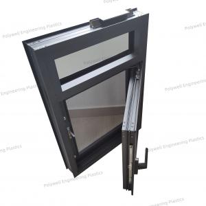 China Alloy 6061 Broken Bridge Glass Aluminum System Window Fire Resistant wholesale