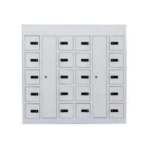 China 10 / 20 Doors Password Lock Cell Phone Storage Cabinet No Charging Function Locker wholesale