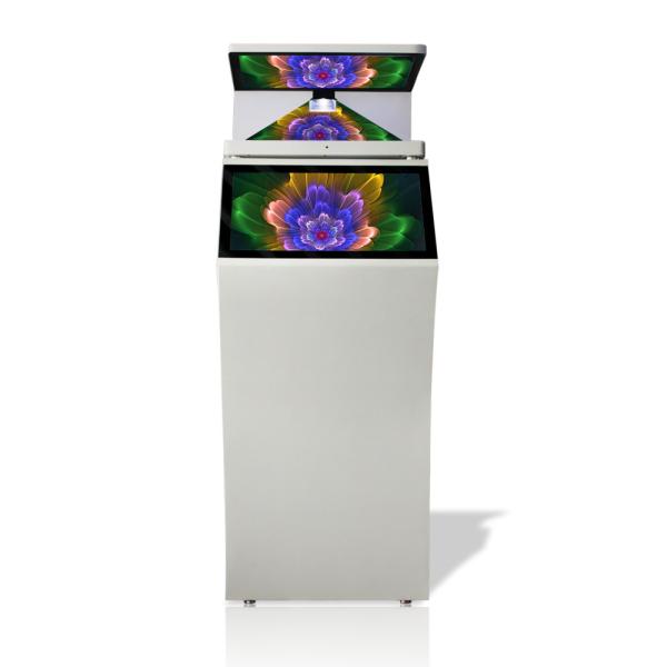 21.5 inch High Transparent Hologram Glass 3d hologram advertising display with