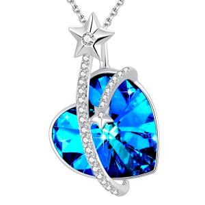 China 0.79x0.98in Costume Jewelry For Women Jewelry For Women Just Wanna Love U Babe Heart Necklace wholesale
