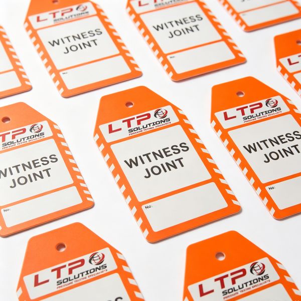 Customized Water-Proof PVC Safety Warning Tag with Tear Resistant Plastic Lockout Danger Sign