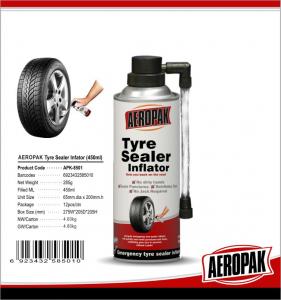 China Puncture Preventative Emergency Tyre Repair , 500ml Tire Inflator Sealer  wholesale