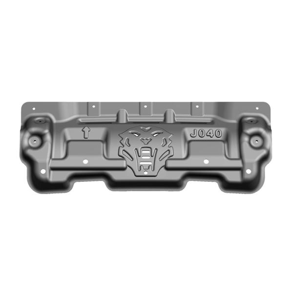 Jeep JL Black Car Engine Under Cover Board Chassis Guard Board for Optimal