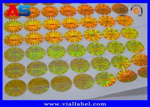 China Holographic Adhesive Sticker Labels wholesale