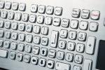 Metal Stainless Steel Industrial Keyboard With Touchpad For Kiosk