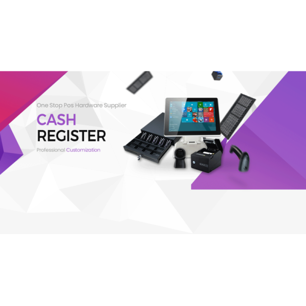 15 Inch Windows POS All In One 10 Point Capacitive Touch Panel