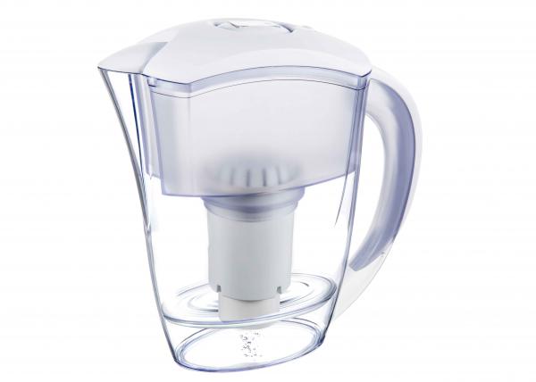 Quality White Bacteria Remove Water Filter Jugs With Alkaline Fitlers To Increase PH for sale