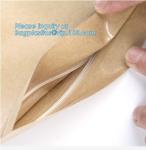 gusset kraft paper baguette bread plastic bag bread packaging bags,luxury gift