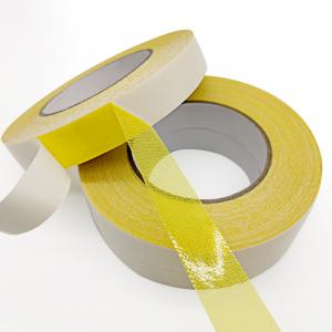 China Double Sided Carpet Tape Heavy Duty for Area Rugs, Tile Floors Rug Gripper Tape with Strong Unique Yellow Adhesive on sale