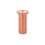 M8 Model GB Standard Custom Red Copper Hex Head Bolts with Zinc Plated Welding
