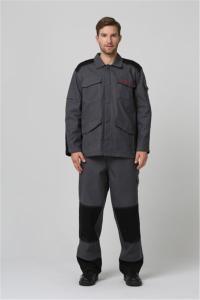 China 350gsm Fr Rated Winter Coats , EN11611 Fire Retardant Apparel With Studs wholesale