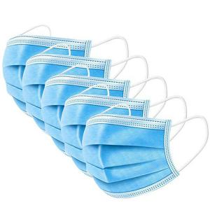 China Anti Virus 3 Ply Disposable Face Mask Dustproof Facial Protective Cover Masks wholesale