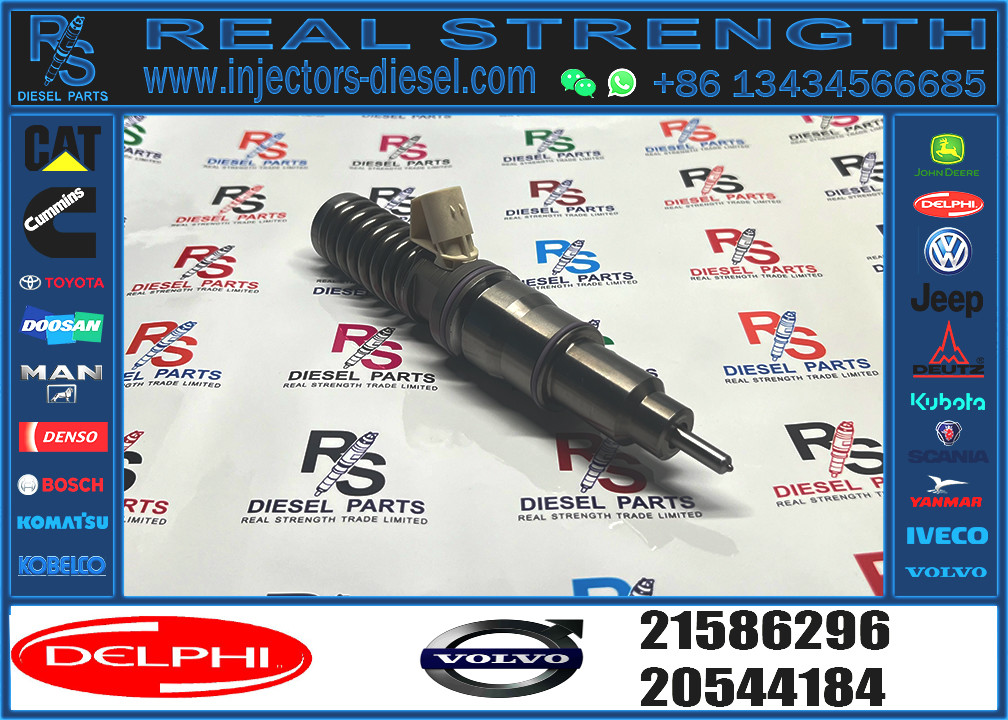Fuel Pump Injector 21586296 3801440 HRE339 3803655 3587147 System Parts Fuel Injector BEBE4C16001 Nozzles For Volvo Penta Engine