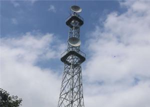 China High Strength Mobile Cell Tower Q235B Material 0 - 330KM / H Wind Speed wholesale