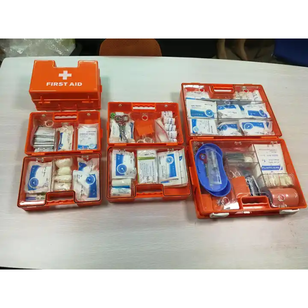 Large Wall Mounted ABS Plastic First Aid Kit Box With Accessories
