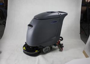 China High Efficiency Hand Push Floor Scrubber Dryer Machine With 40L Clear Water Tank on sale
