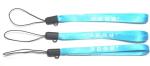 Polyester tubular short wrist lanyard for mobile holder, polyester hand wrist