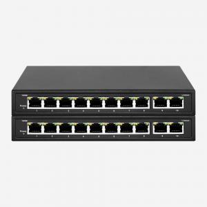 China Steel Shell Unmanaged Ethernet Switch 10 10/100/1000M Auto Sensing RJ45 Ports on sale