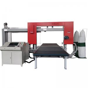 China Dual Blade 6m/Min CNC Foam Cutting Machine For Rigid PU EVA ROCKWOOL PHENOL FOAM wholesale