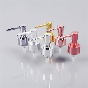 China Cream Pump Matt Gold Lotion Pump Bottle, Gold Soap Pump Head For Spray Bottle wholesale