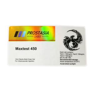 China Pantone Color Prostasia Maxtest 450 10ml Vial Labels wholesale